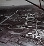 Foto aerea sopra la zona industriale vicino a Padova est. era il 1961 incredibile (Massimo Claudia Destro)
